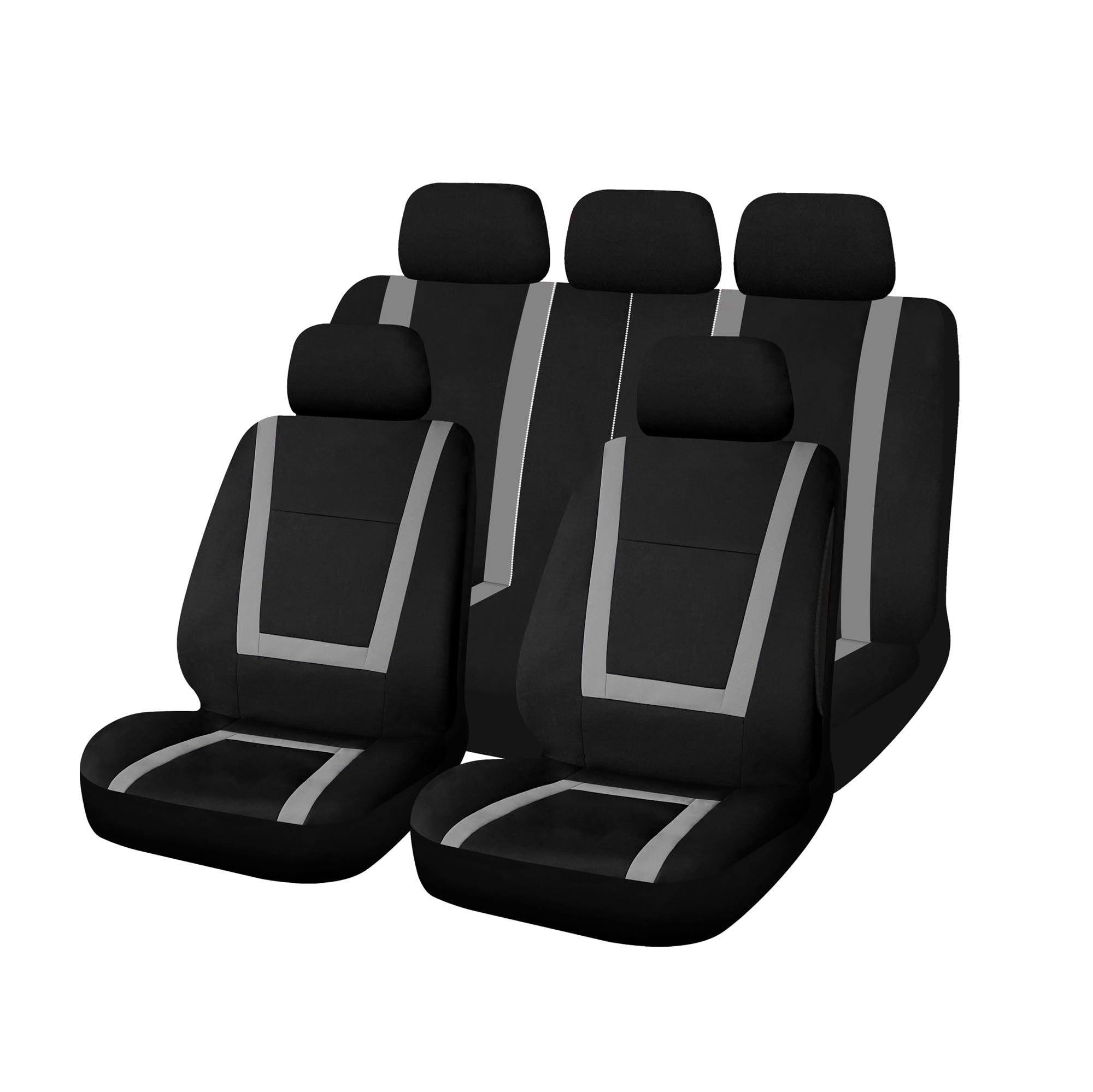 Sakura Greenwich Seat Cover Set Grey