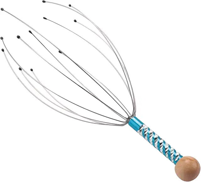 Imagen relacionada con LIGUSTRUM Masajista de cabeza de araña para terapia de relajación y alivio del estrés
