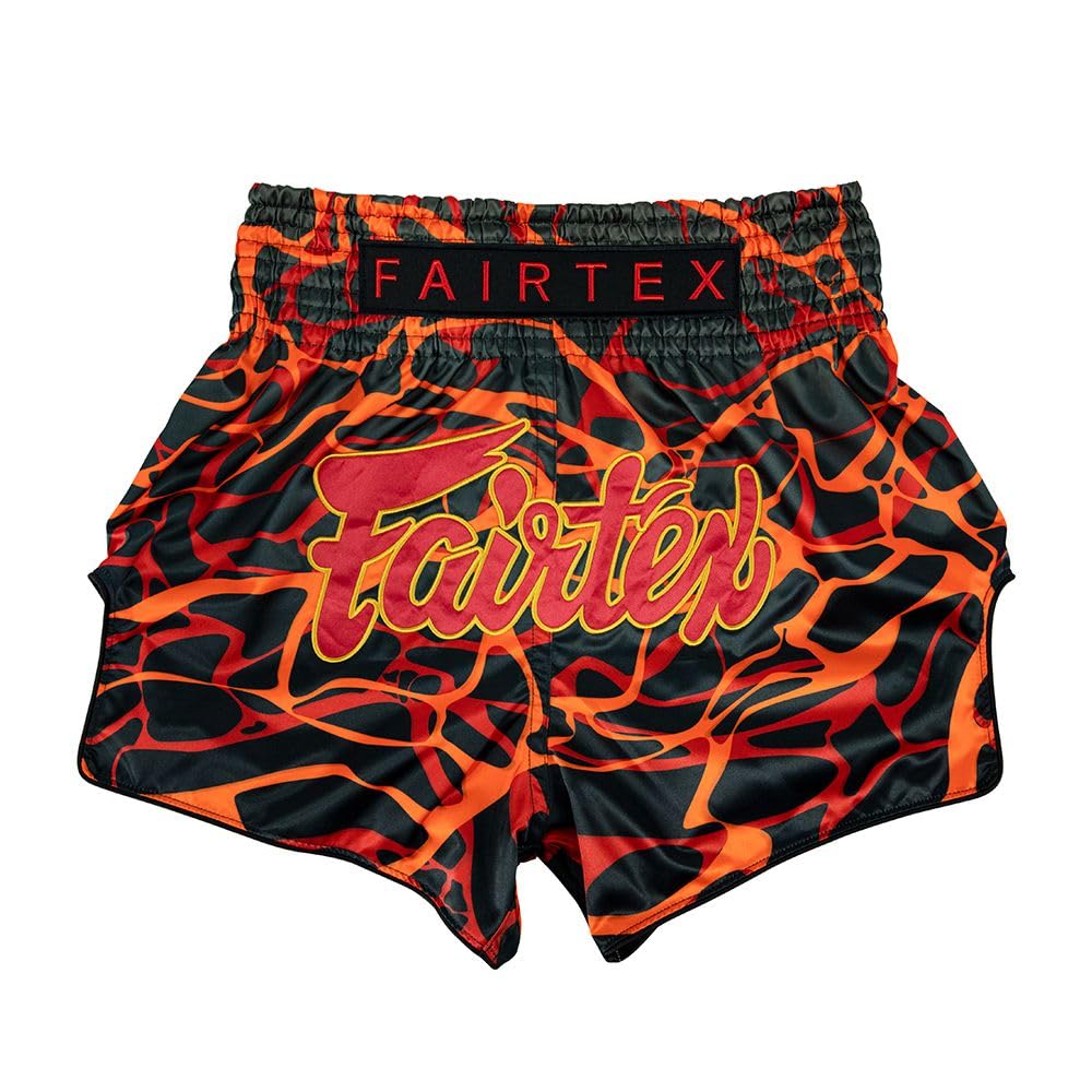 Fairtex Unisex Magma Red Red Bs1926 Magma Muay Thai Shorts