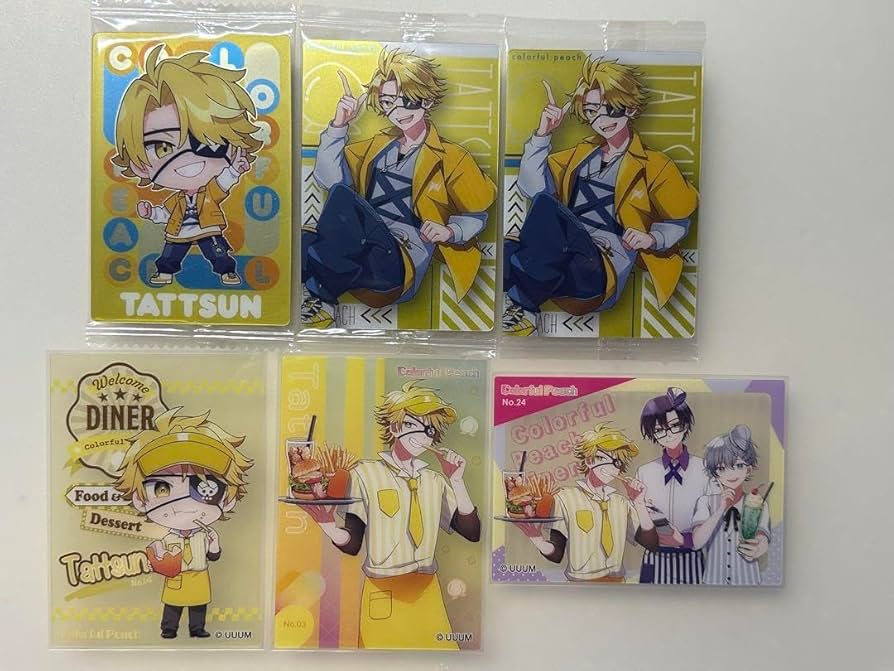 Amazon.co.jp: カラフルピーチ ウエハース2 たっつんさんセット