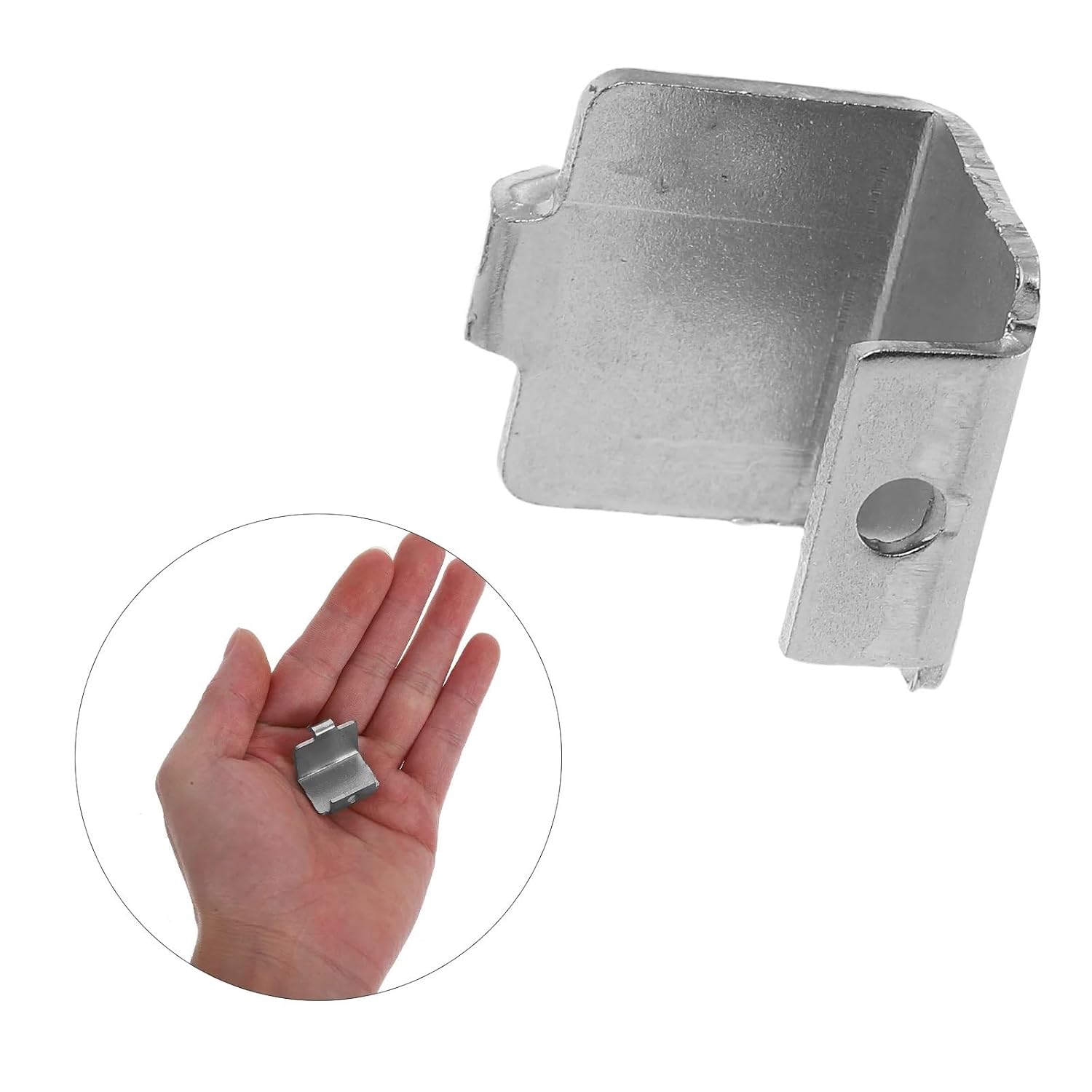Metal Shelf Brackets Freezer Shelf Clips Refrigerator Support Brackets Space Saving Anti Slip for Beverage Cabinet Metal(150pcs)