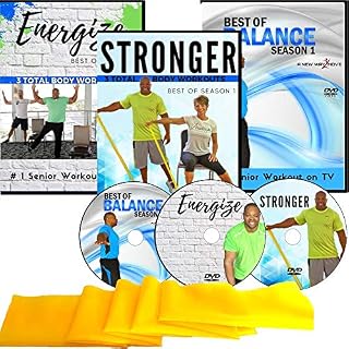 Exercise for Seniors DVD Collection- 6 Total Body Workouts + 10 Balance Workouts