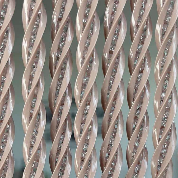 Lamellenvorhang / Fliegenvorhang Pink Liquorice - 78,7x200 Cm, Hält Insekten Fern, Lässt Luft Durch
