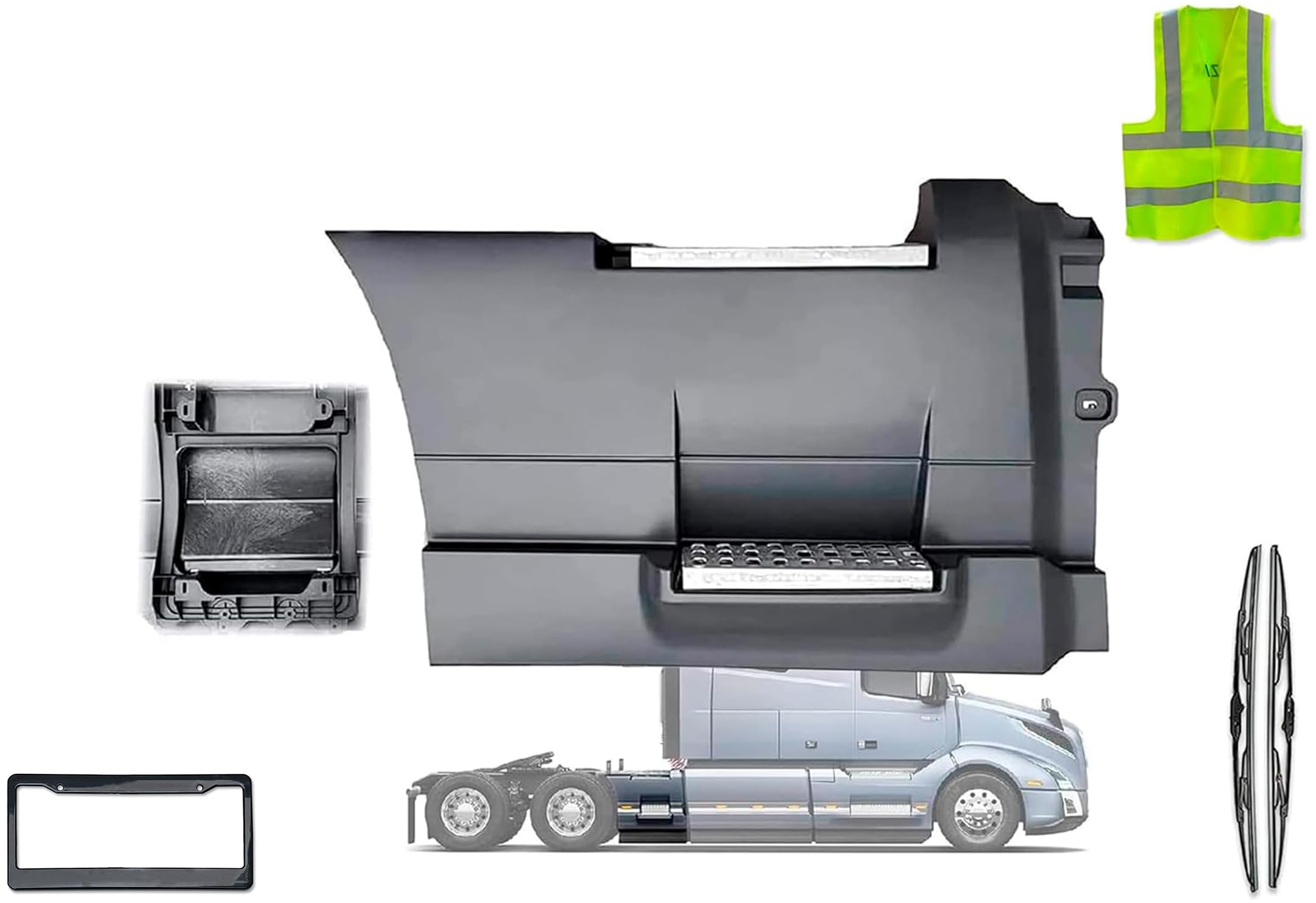Amazon.com: KOZAK Rear Step Side Fairing Panel Right