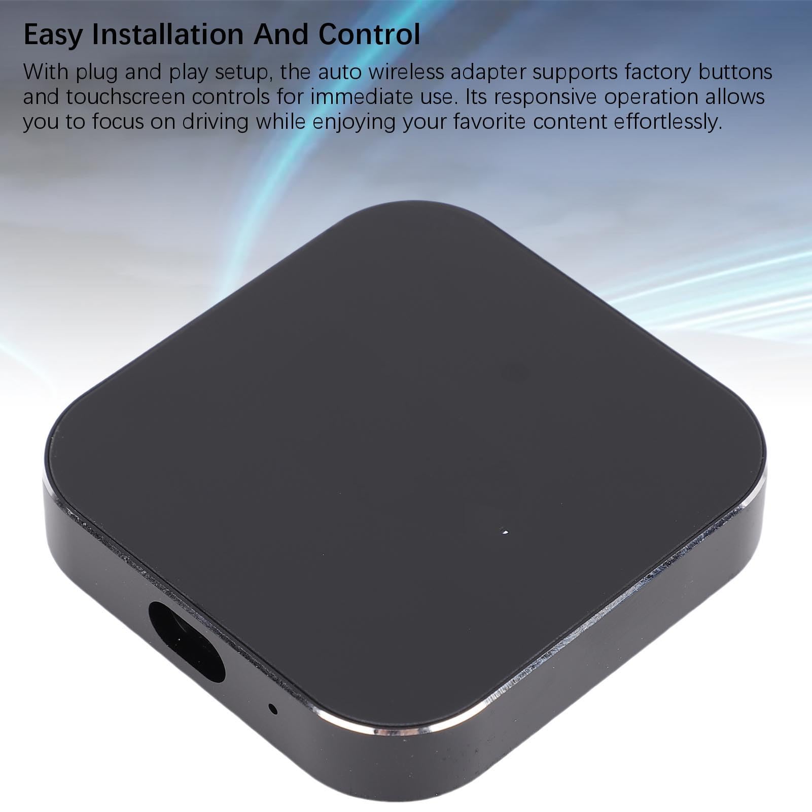 Adattatore Wireless Automatico, Supporto per la Navigazione 'auto, Smartphone di Proiezione Video, Colori Muti Automatici