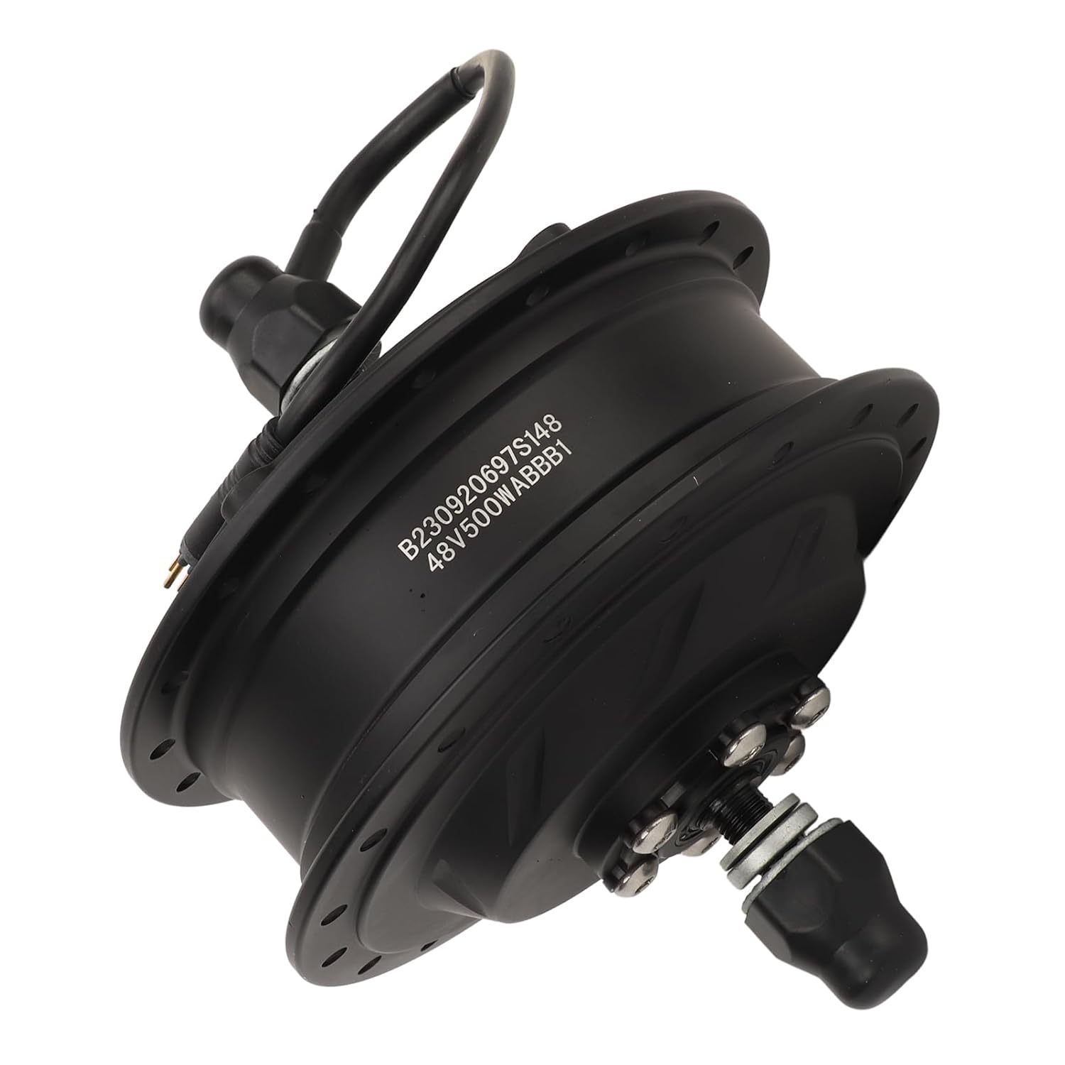 Photo 1 of Sorandy 48V 500W Electric Scooter Hub Motor, Front Drive Scooter Wheel Motor Brushless Geared Hub Motor Waterproof Ebike Conversion Kit Rear Wheel Hub Motor for Mountain 