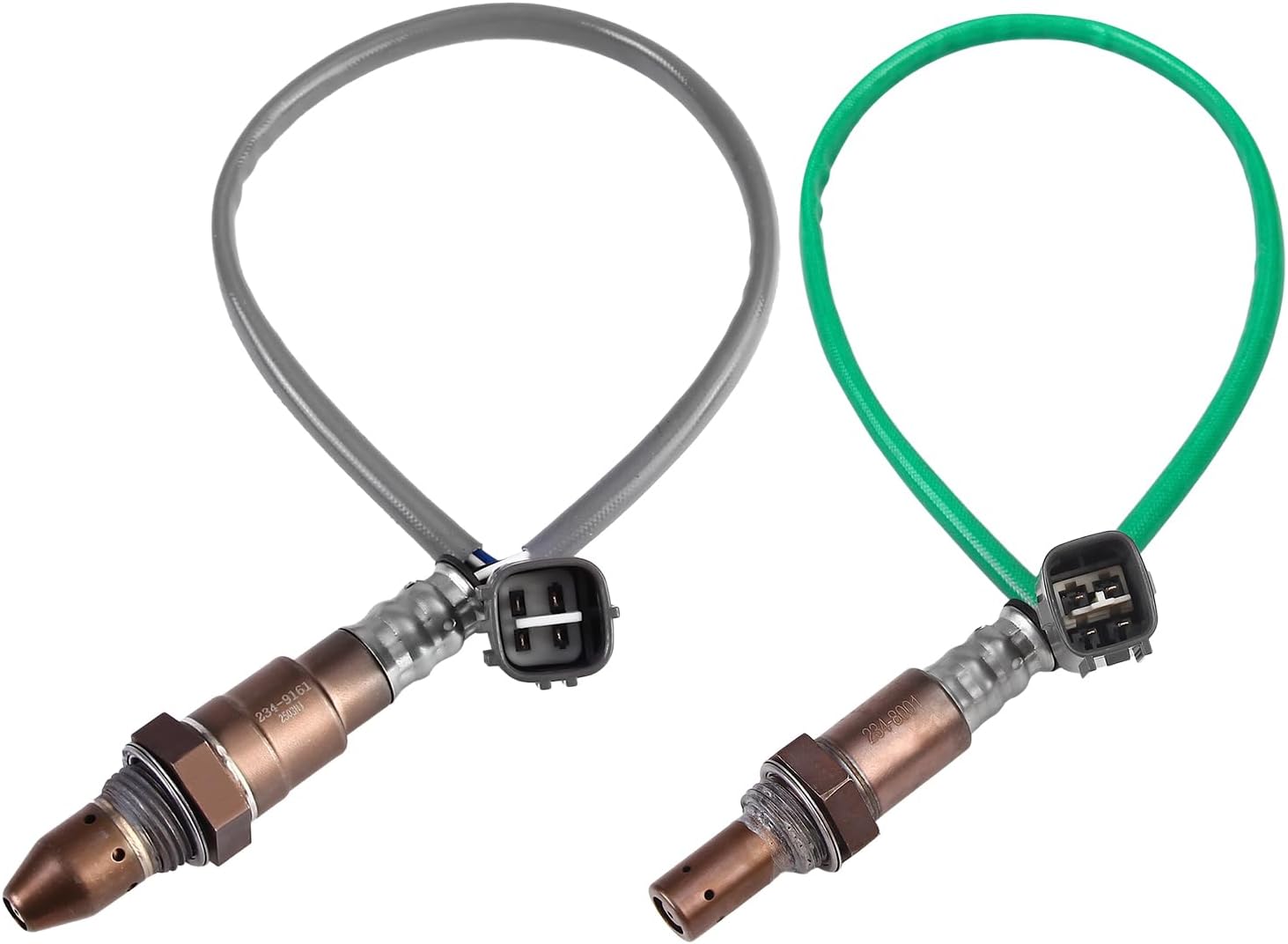 Oxygen O2 Sensor Upstream and Downstream Fits for Toyota Tacoma 4WD 2.7L L4 2016 2017 2018 2019 2020 2021 2022, Replace 234-8001, 89465-04430, 89465-04460, 234-9161, 8946704140, 894670E250 2Pcs