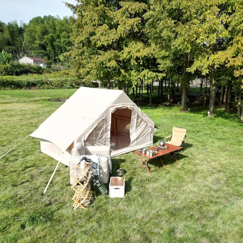 Carpa inflable para camping 4-6 personas fácil armado 4 estaciones miniatura 7