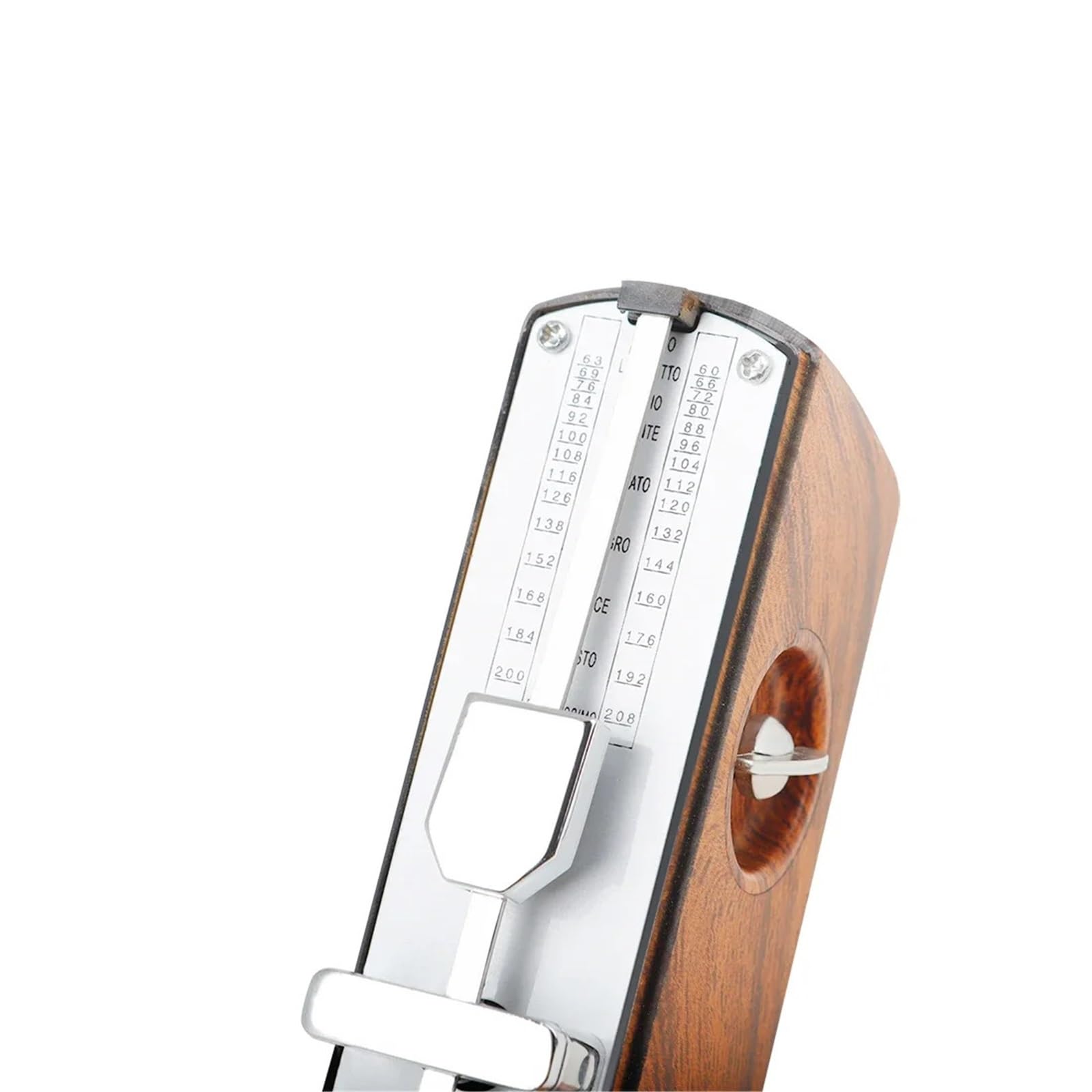 Metronom Mechanisches Metronom Tragbares Präzises Gitarre Violine Universelle Musikteile & Zubehör FüR Klavier Gitarre(Red)