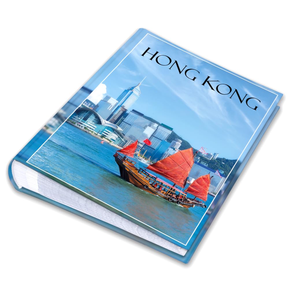 Urlaubsfotoalbum: Hong Kong, Fototasche für Fotos, Taschen-Fotohalter für lose Blätter, Urlaub Hong Kong, Handgemachte Fotoalbum (10x15 | für 300 Fotos)