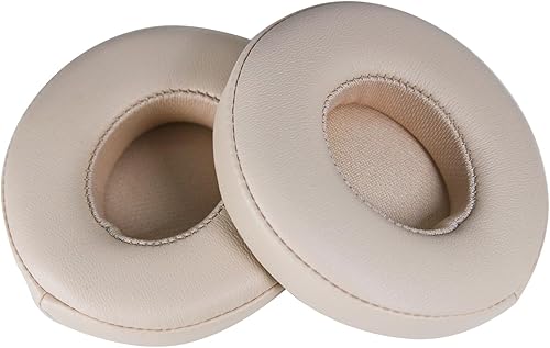 Miniatura 8 de Solo 23 - Almohadillas inalámbricas de repuesto de cuero proteico y espuma viscoelástica para los oídos, compatible con auriculares inalámbricos