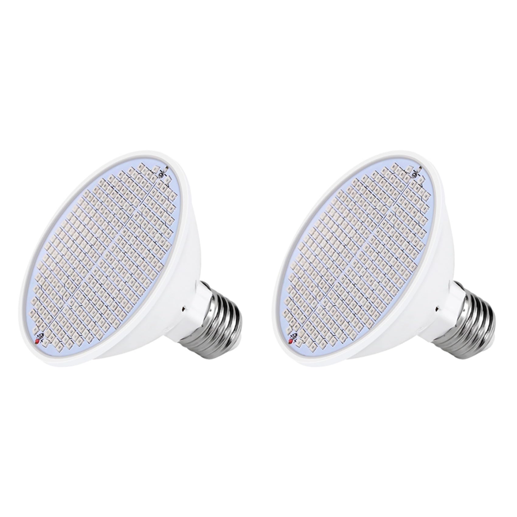 Hndhbfgrt 2X E27 300LEDs Plant Grow Lamp LED Full Spectrum Growth Light Bulbs Seedling Flower Phyto Lamp