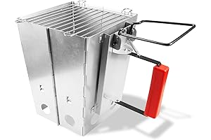 Folding Charcoal Chimney Starter: The Ultimate Grill Companion for Easy Fire Starting