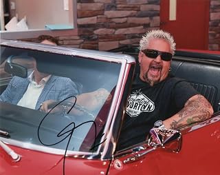 Guy Fieri Signed Autograph 8x10 Photo D - Mayor of Flavortown & Food Network Star, Guy's Big Bite, Diners Drive-ins and Dives