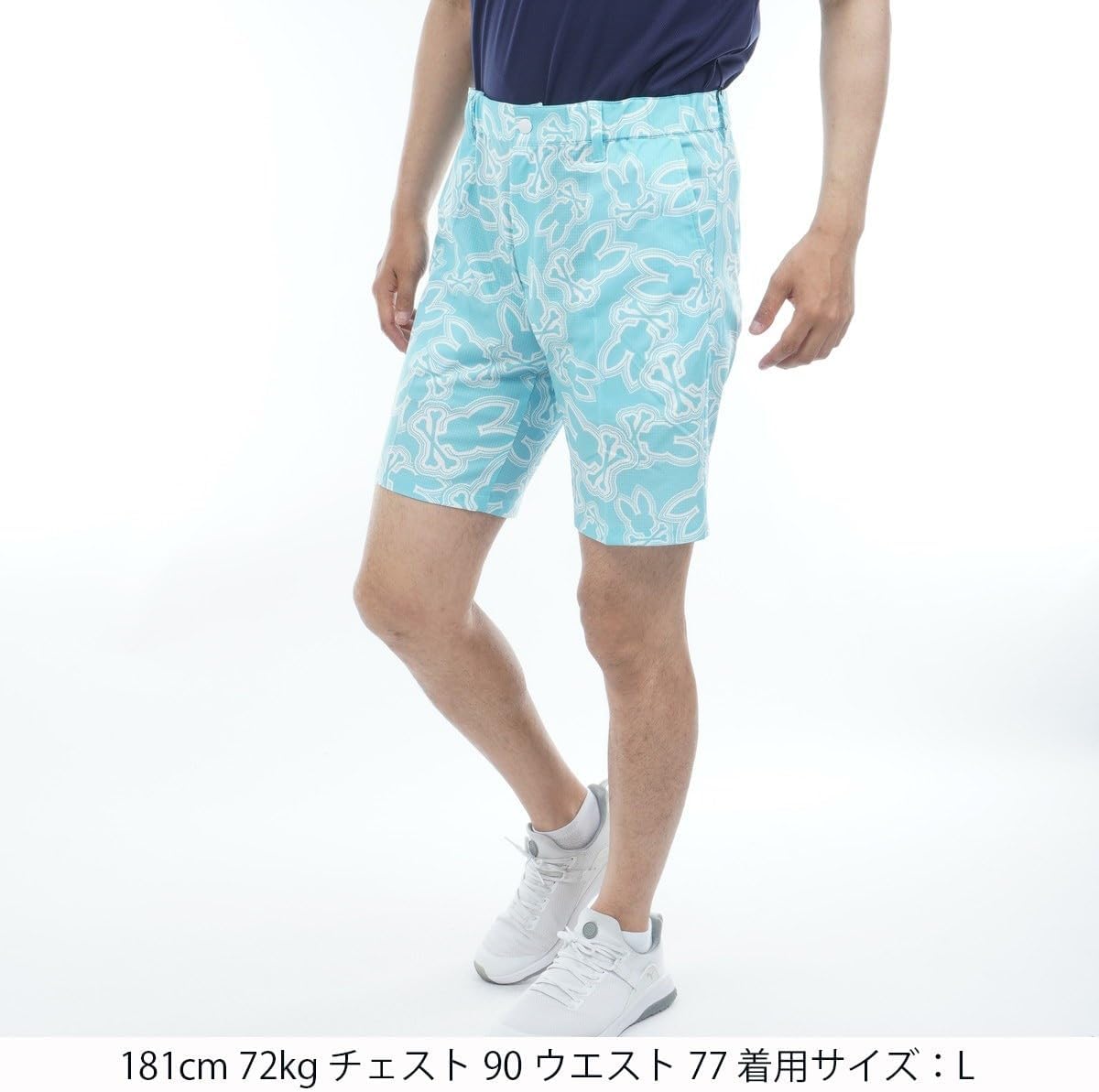 サイコバニー ゴルフパンツ総柄 Mサイズ 極美品 サイコバニー パンツ