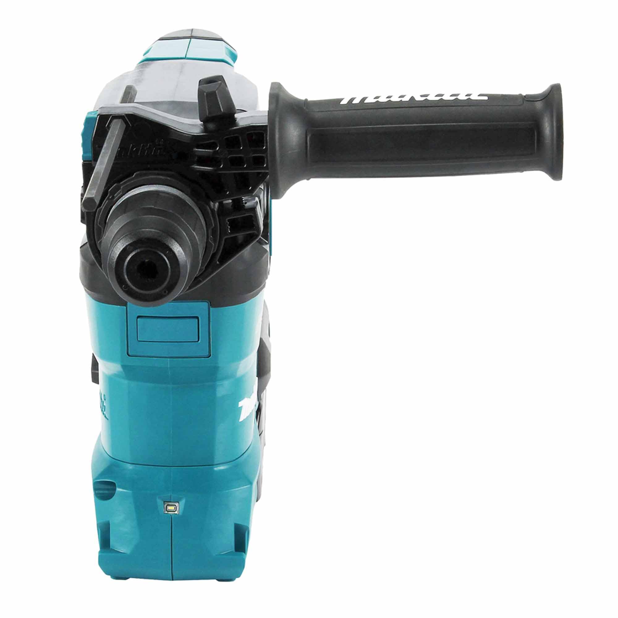 Makita HR008GM202 - Martello combinato a batteria SDS-Plus, 40 V, max. 4,0 Ah, 2 batterie + caricatore in valigetta per il trasporto
