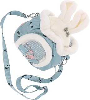 Balacoo Bolsa De Transporte De Rato Bolsa De Transporte De Rato Portátil Bolsa De Hamster Bolsa De Transporte De Hamster Respirável Gaiola De Rato Bolsa De Transporte De Rato Suprimentos