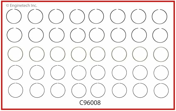 GM 2001-2011 4.8 & 5.3 re-ring rebuild set