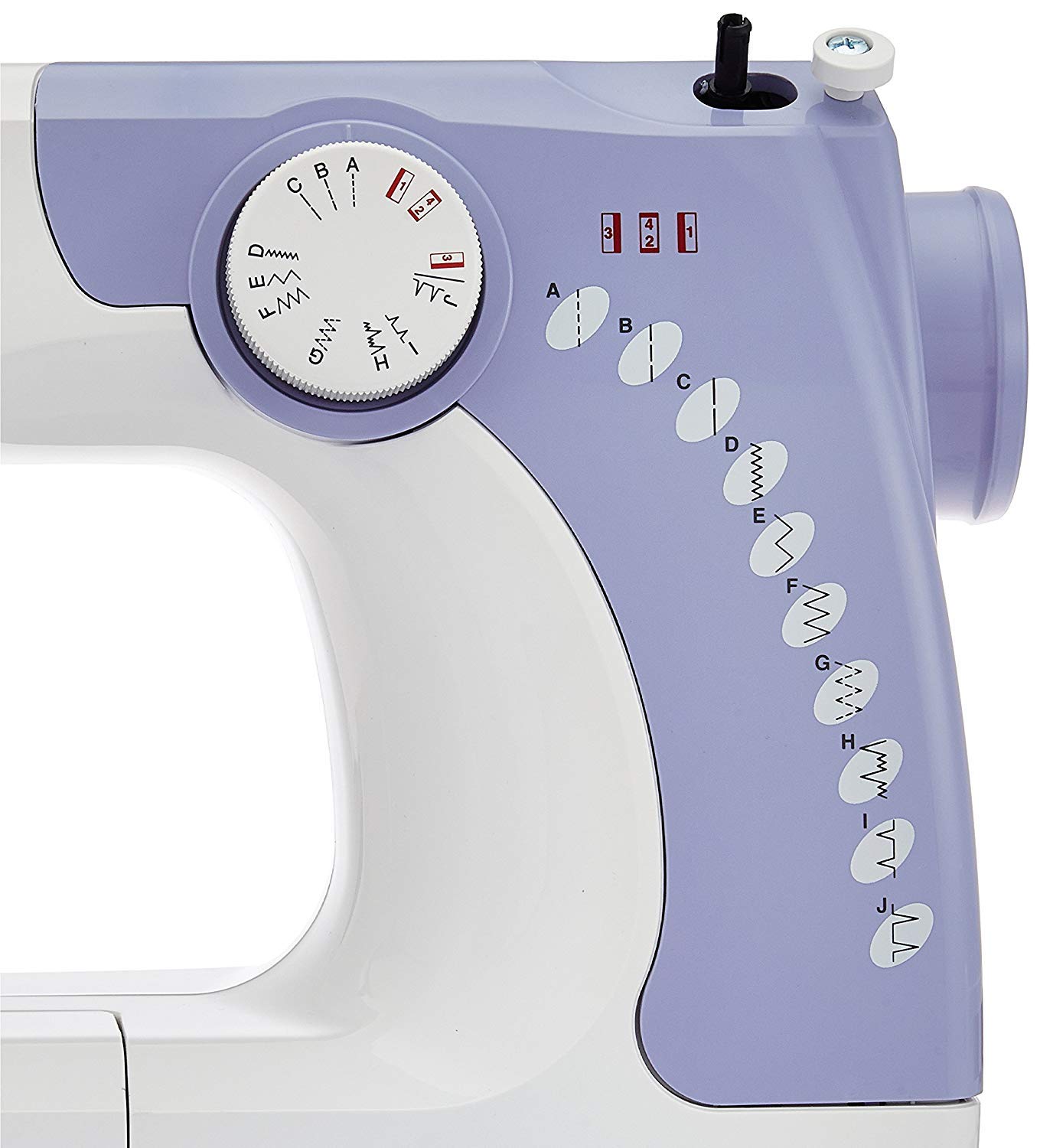 Usha Dream Stitch Sewing Machine - White — Amazon image 2