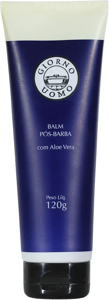 Giorno Bagno, Balm pós barba com aloe vera, Giorno Uomo, 120 g, Azul