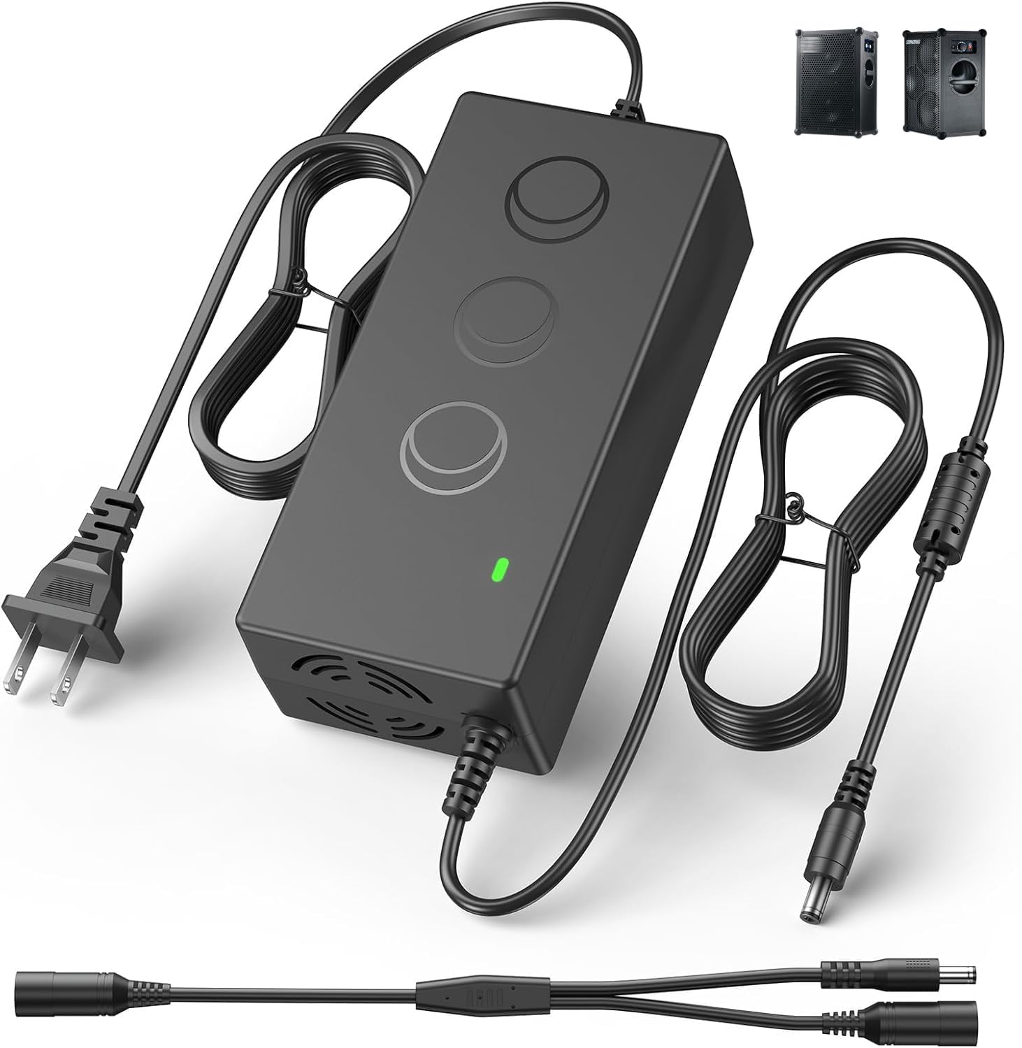 for Sound BOKS Gen1/Gen2/Gen3 Speaker Charger Cable Compatible with SOUNDBOKS 3 2 1 Party Box Outdoor Bluetooth Boombox Speakers Replacement Batteryboks 1/2/3 Charging Power Adapter Supply Cord 14.6V
