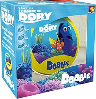 Asmodee, Dobble Frozen 2, Card Game, Ages 6+, 2-8 Players, 15 Minutes Playing Time