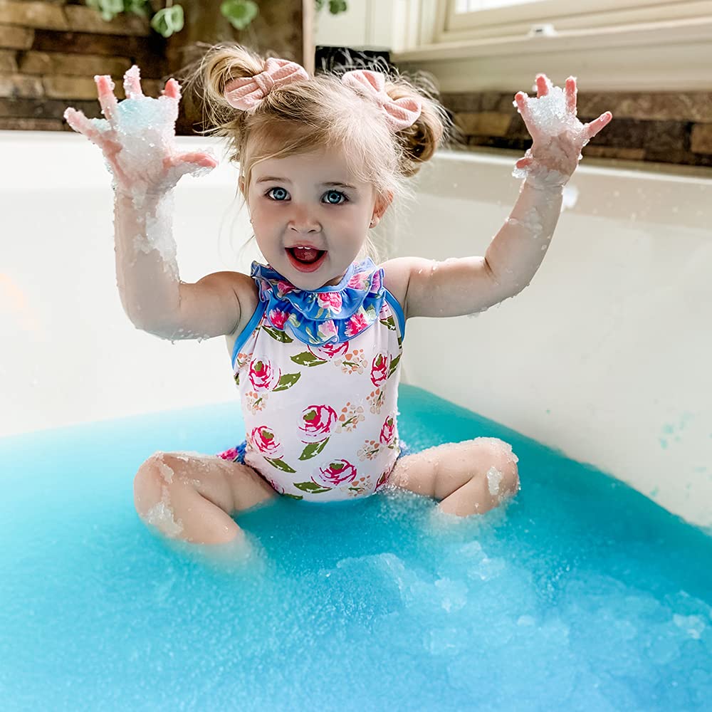 Zimpli Kids - Lot De 3 Gelli Baff (bleu, Rouge, Vert) - Transforme L'eau Du Bain En Gel Coloré - Jeu Sensoriel Sans Danger - Pour Enfants 3 Ans Et +