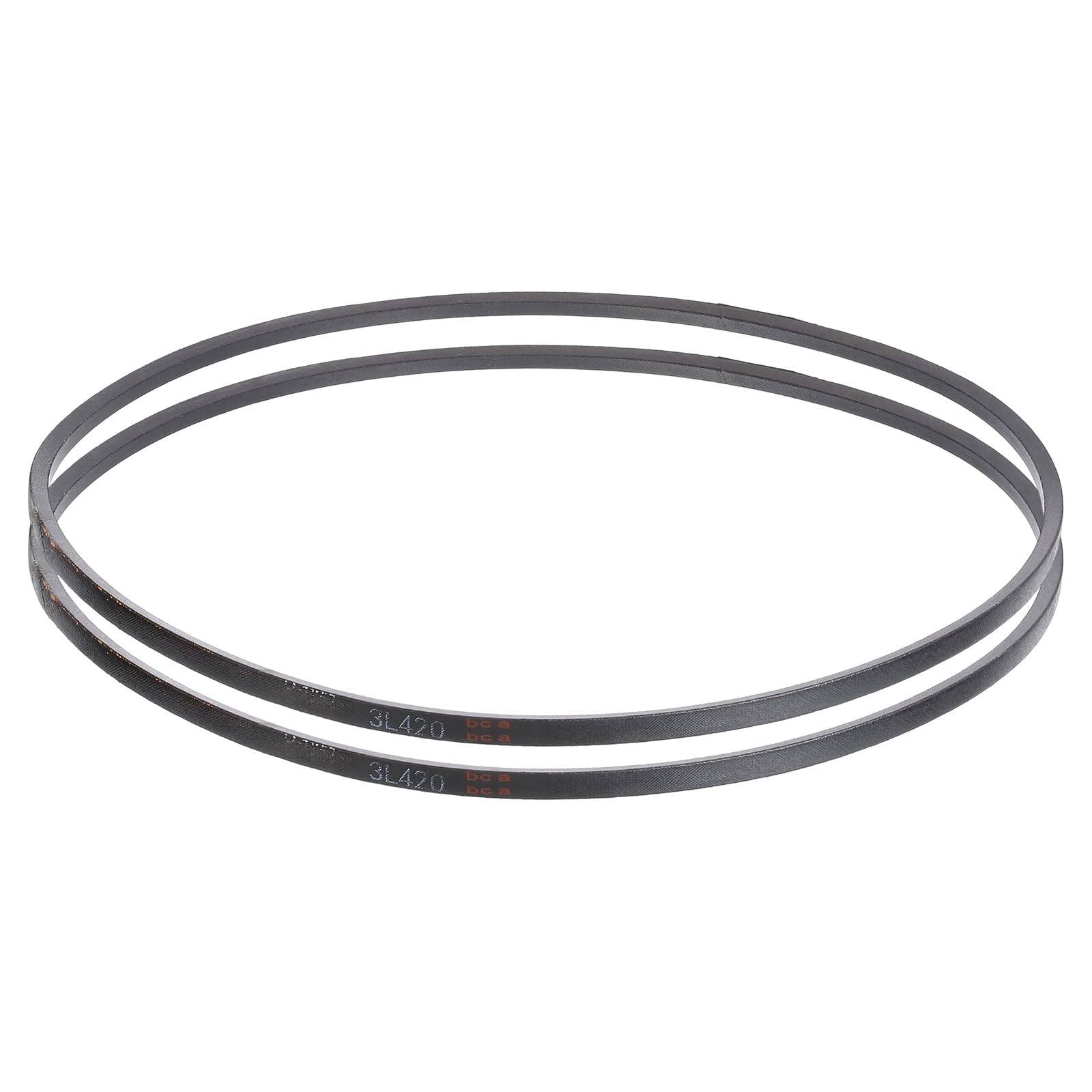 uxcell 3L240 Classic Wrapped Rubber V-Belt, 24"(610mm) Outside Circumference, 3L Profile V Belt 3/8" Width 7/32" Height — view 73