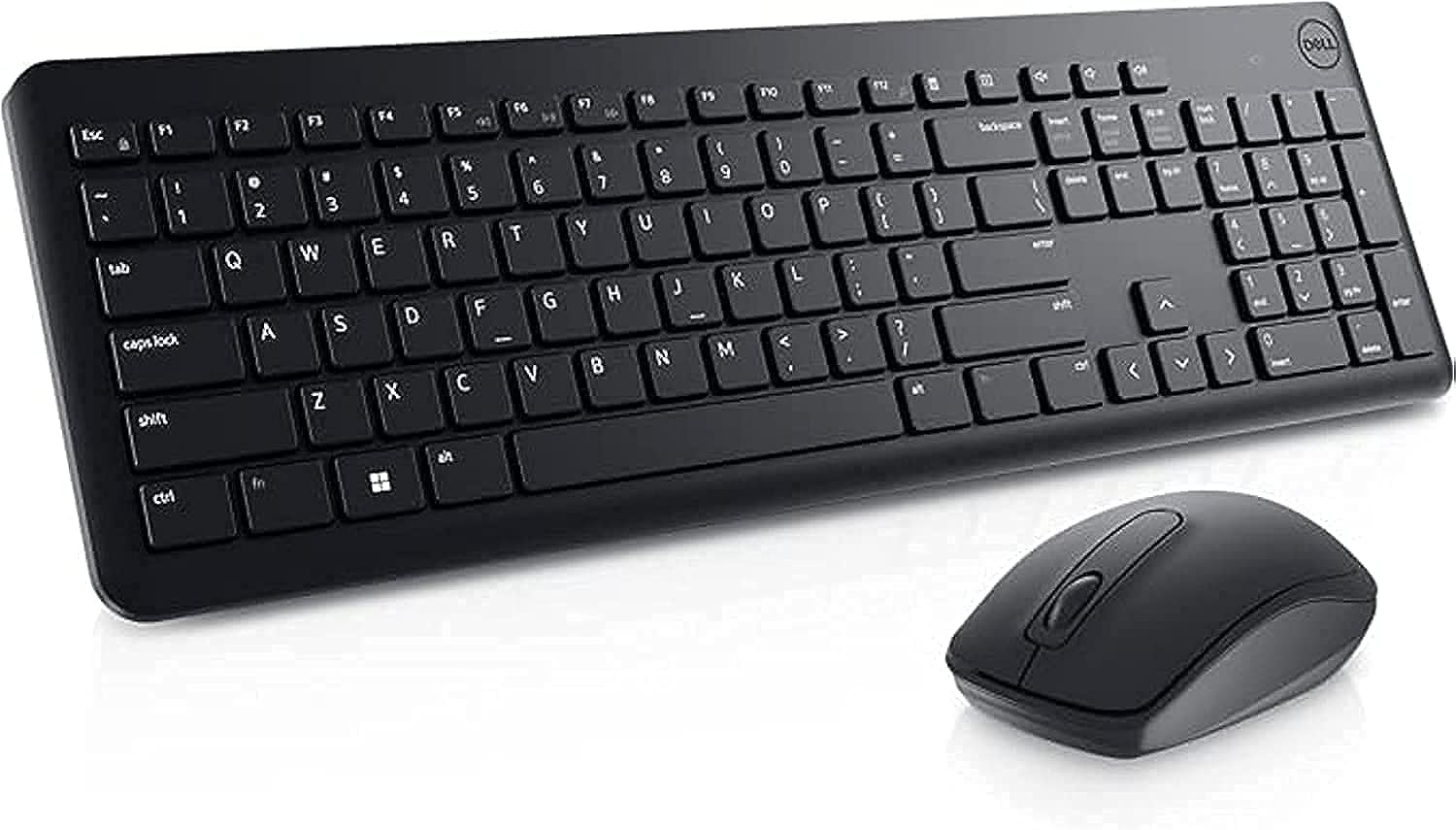 KM3322W Wireless Keyboard and Mouse ( Arabic/English ) Black, 45 cm, KM3322W-WirelessKM