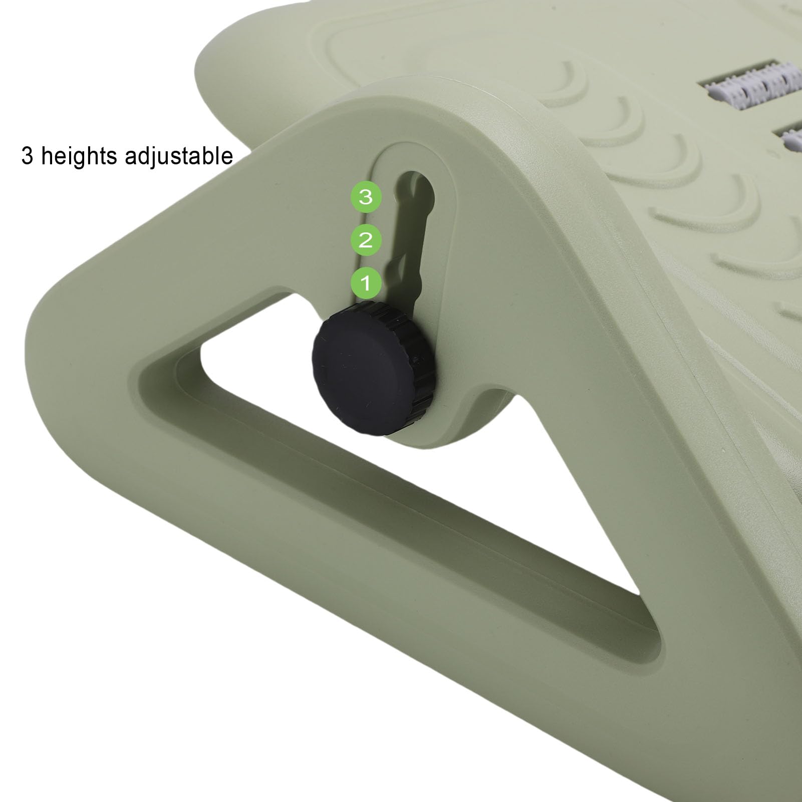 Fockety Podnóżek Pod Biurko z Masażerem Rolkowym, wysokość 14 Cm, do Biura