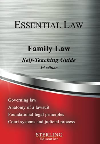 Family Law: Essential Law Self-Teaching Guide (Essential Law Self-Teaching Guides)