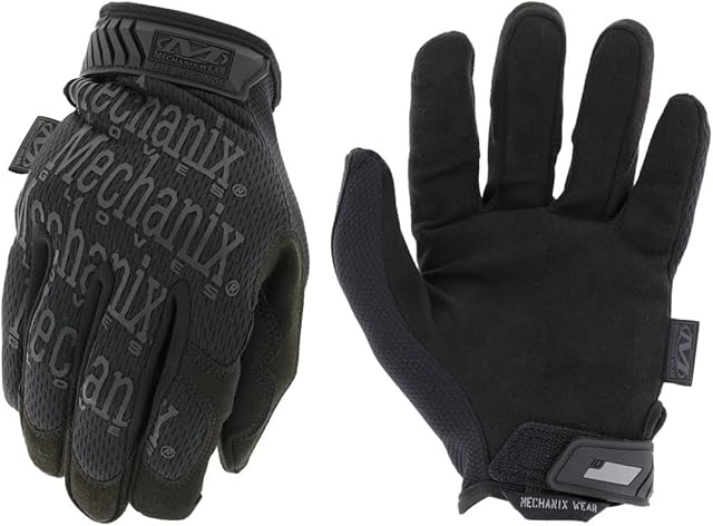 Mechanix Men's Mechanix Wear Original® Covert (X-large, All Black) Tactical Gloves, Black, XL UK