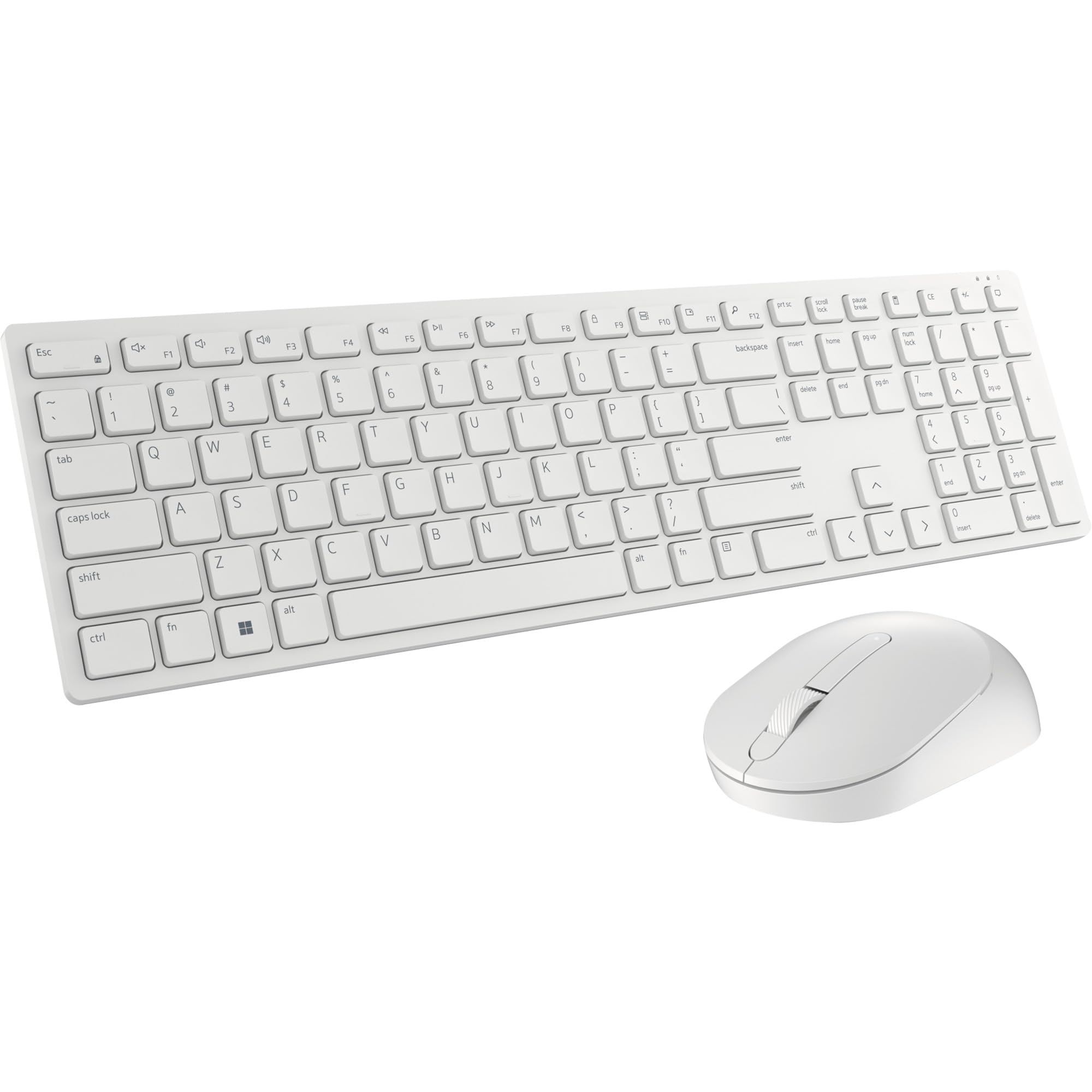 Dell Keyboard- And Mouse-Set Pro Km5221w - White 5397184514450