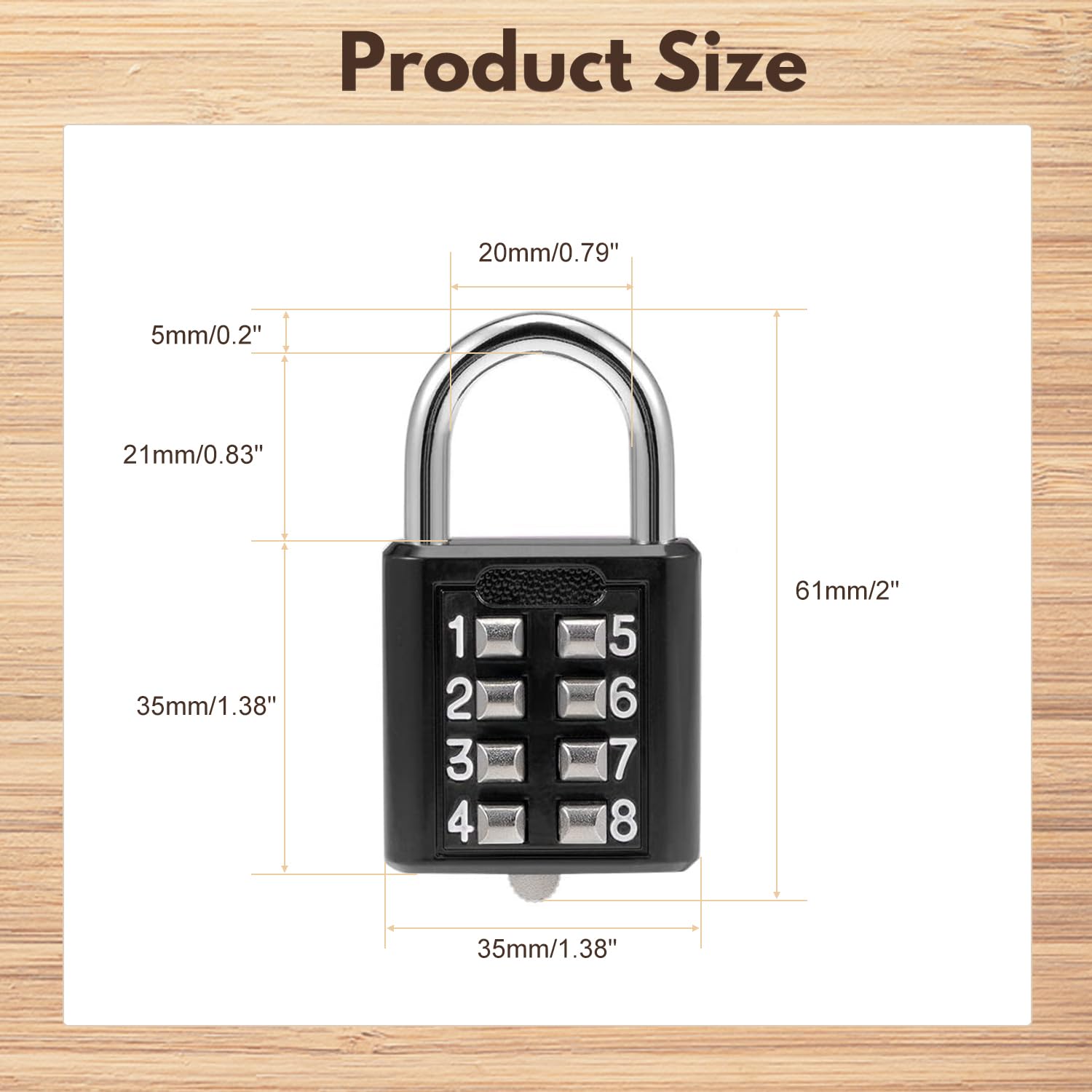 Casier Avec Caméra Combinaison De Code à 3 Chiffres Mot De Passe Code De Sécurité Avec Code L 30,5