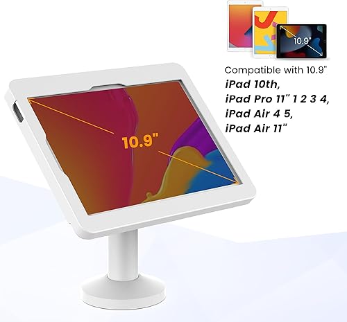 Miniatura 7 de Beelta Soporte de seguridad para quiosco de tableta para 10,9 "iPad 10, Pro 11" 1 2 3 4, aire 4 5 BSC201WA