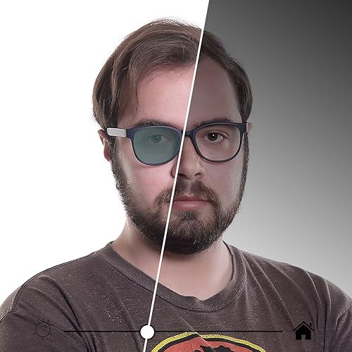 Miniatura 6 de YEIN Bifocal Reading Glasses, Photochromic Brown Grey Sunglasses for WomenMen