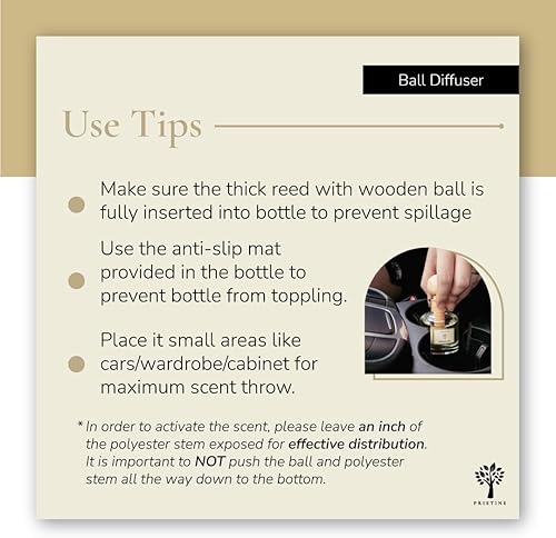 Miniatura 6 de PRISTINE Difusor de armario, inspirado en Westin New York, difusor de bola de aroma, difusor de bola de fragancia dulce, difusor de aceite con