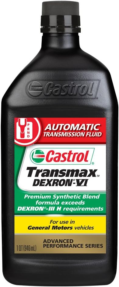 Transmax Dexron VI Mercon LV Automatic Transmission Fluid, 1 Quart, Pack of 6