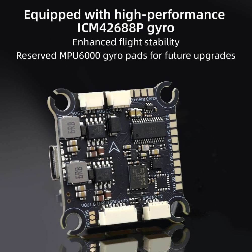 HGLRC F405 8S V1 Flight Controller with ICM42688P Gyro