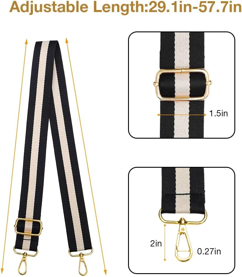 Lekesky Purse Strap Replacement Crossbody Purse Strap for Women…