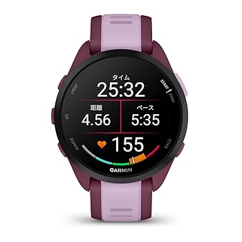 Amazon.co.jp: ガーミン(GARMIN) Forerunner 165 Music Berry