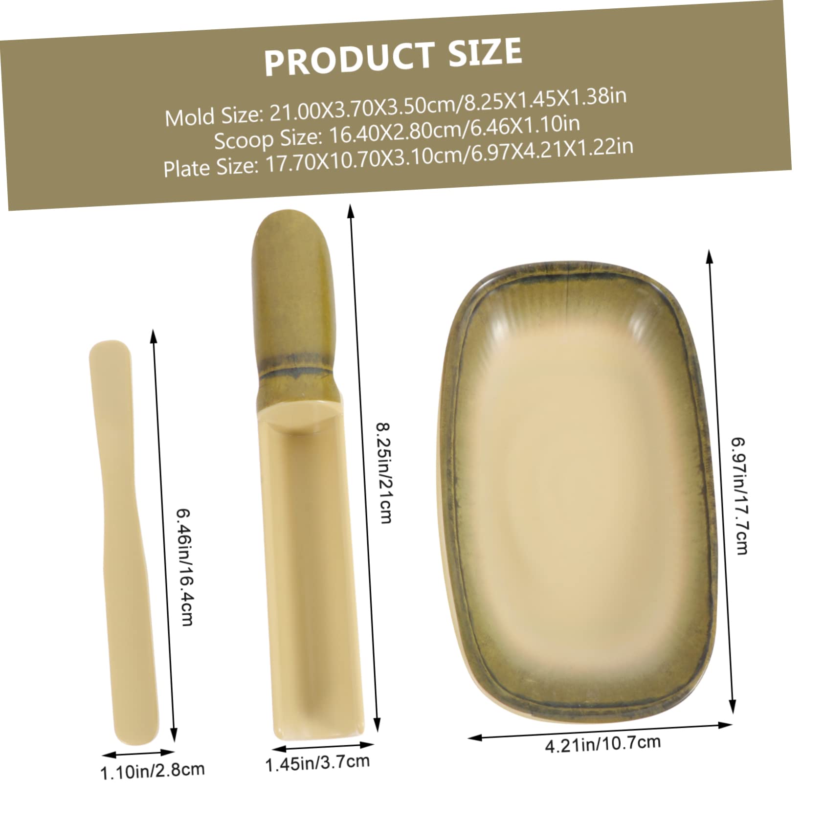 STOBAZA 1Set Shrimp Slide Mold Kit with Spoon Plate for Home Meatball Making Safe Cooking Tools