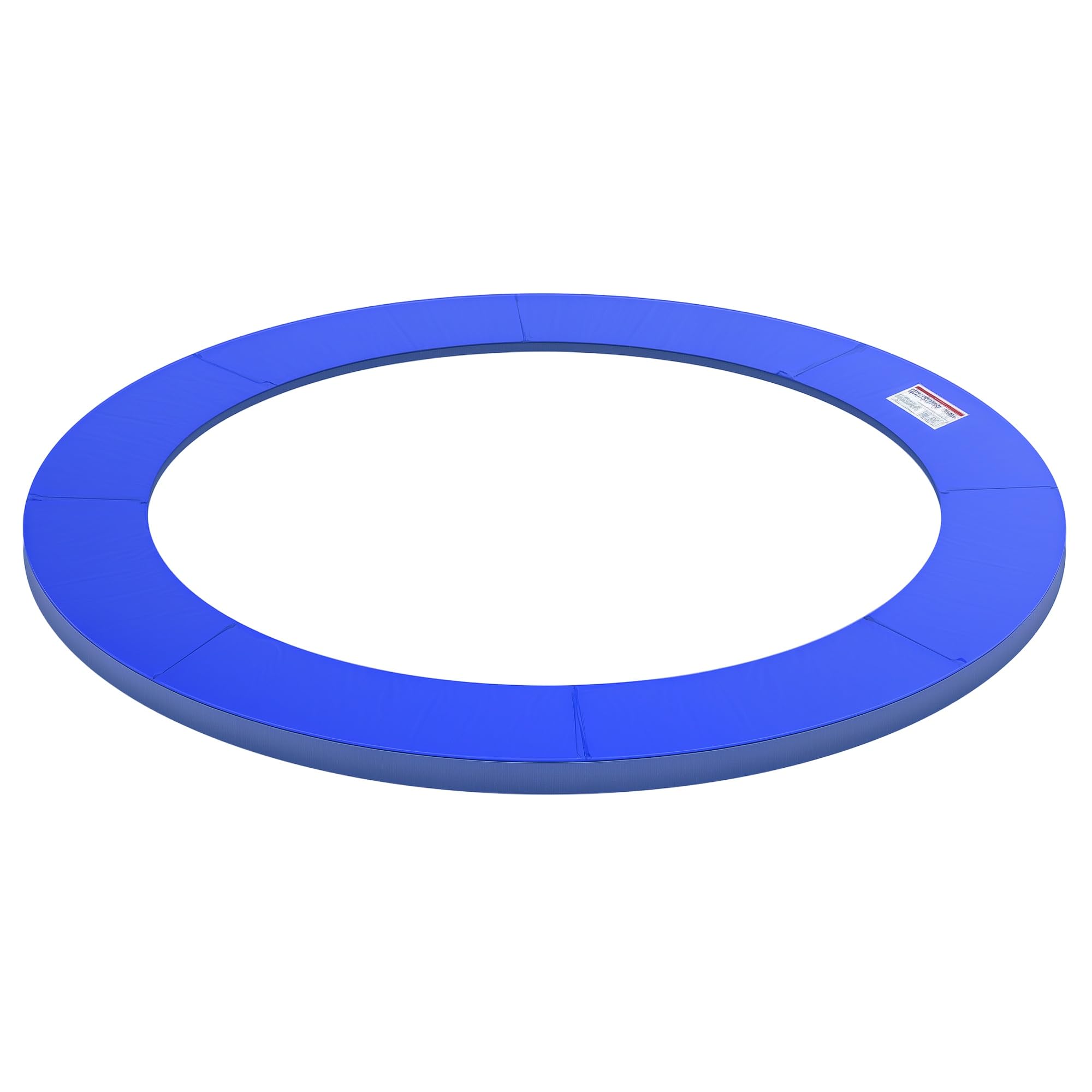 Homcom 8Ft Trampoline Pads Safety Enclosure Pad Trampoline Accessories Blue