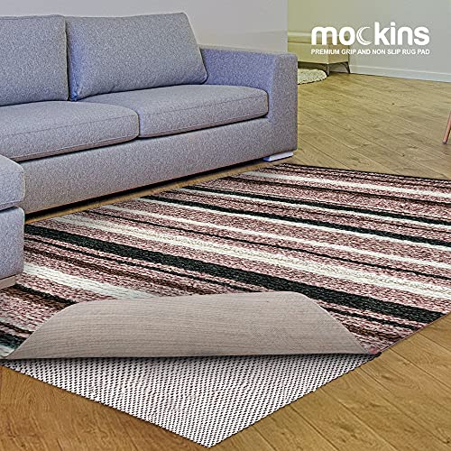 Nevlers Non Skid Rug Pad 5X7 Ft | Extra Thick Rug Gripper | Premium Non Slip Rug Pads | White Runner Rug Pad |Reversible Area Rug Pad Gripper | Anti Slip Rug Pad |Customizable Rug Mats For Under Rugs #TOP1