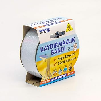 Vodaseal Islak Mekan Kaydırmazlık Bandı, 36mmx2.5, Şeffaf