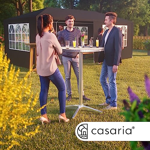 Table de bar bistrot pliable Casaria : la solution pour petits balcons