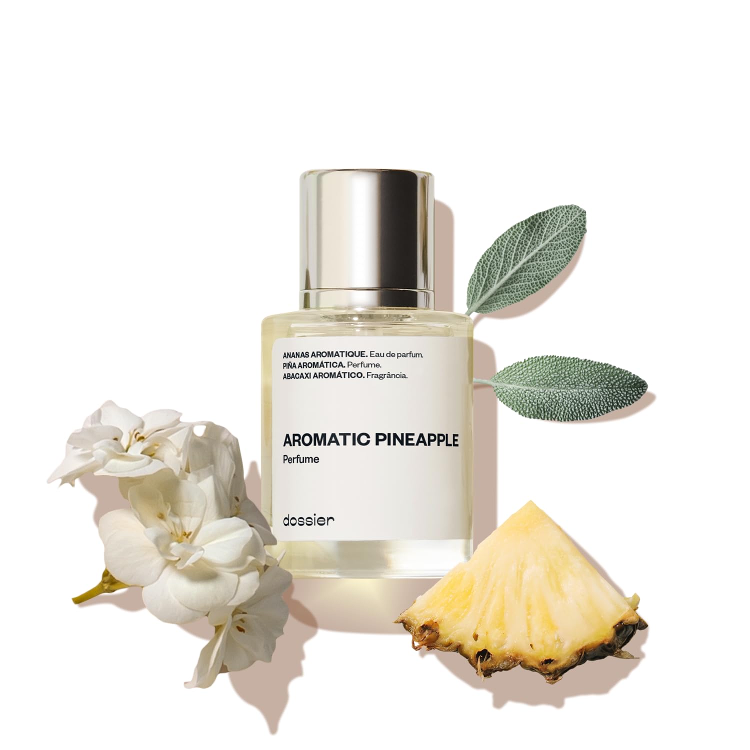 Dossier - Aromatic Pineapple - Eau de Parfum - Inspired by Y.L's - Perfume Luxury - Pure Infused - Paraben-Free - Vegan - For Men - Fragrance 1.7 oz (Spray 50ml)