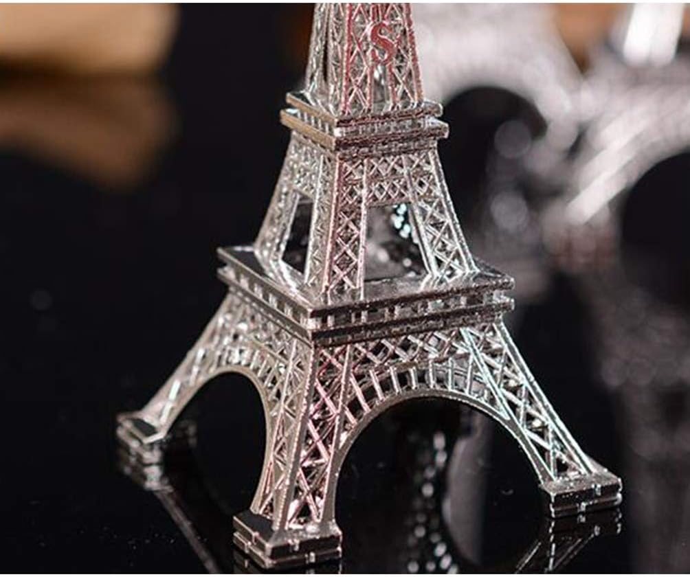 4Pcs Eiffel Tower Shape Memo Holder Sturdy Metal Clips for Photos Cards Notes Elegant Tabletop Decor for Weddings Birthdays Graduation Events Random Colors