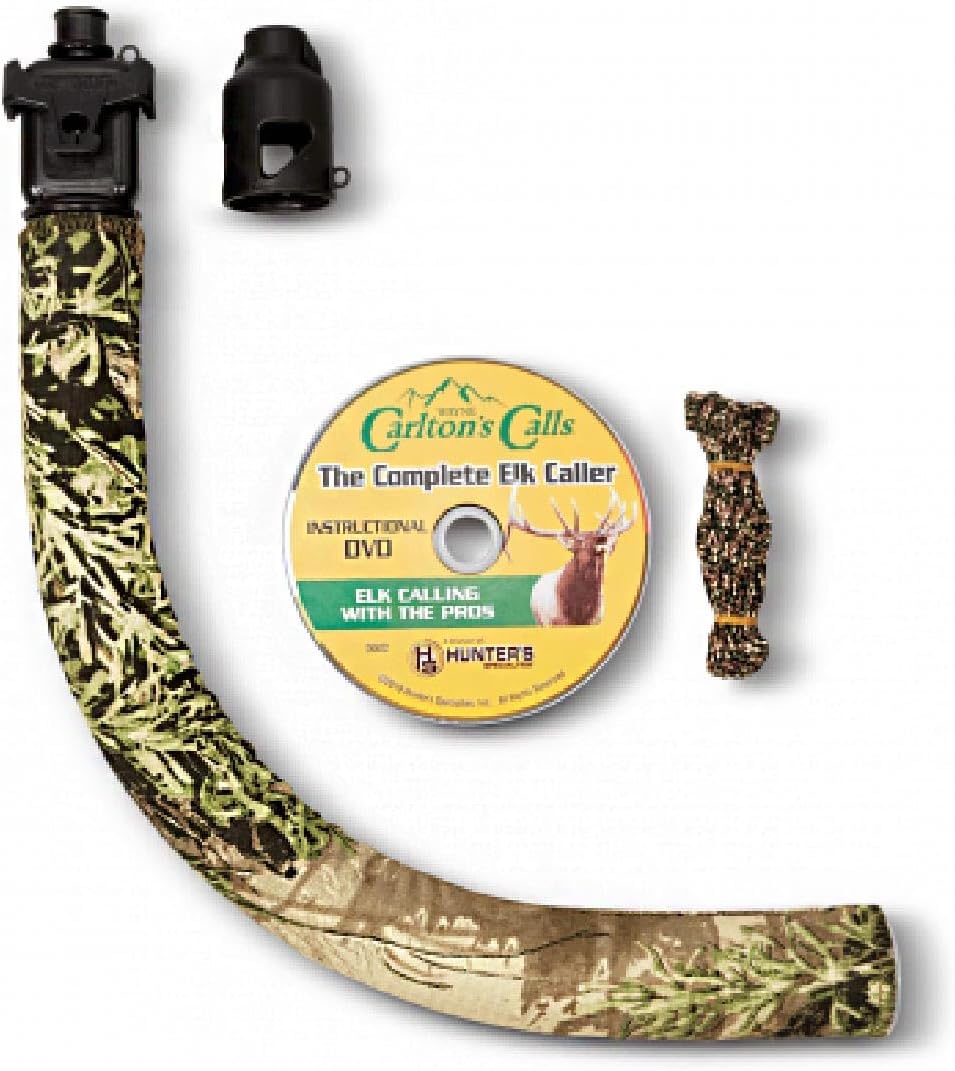 Hunters Specialties Carlton's Calls Mac Daddy Elk Call with Infinity Latex | Hunting Accessories, Cow Elk Calls for Hunting, Elk Calls Diaphragm, Elk Game Calls