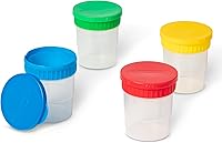 Vista 3 de Tazas de pintura a prueba de derrames Melissa & Doug, conjunto de 4 unidades, Multi